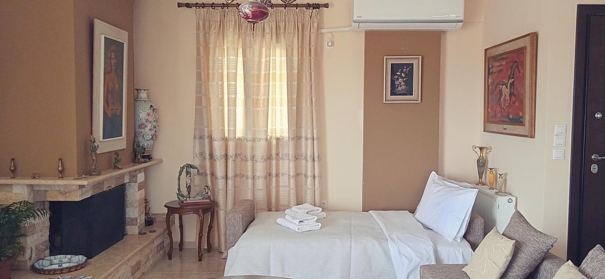 Οδυσσεια, Κοντά Σε Αεροδρόμιο, Λιμάνια Και Θάλασσες Lägenhet Keratea Exteriör bild